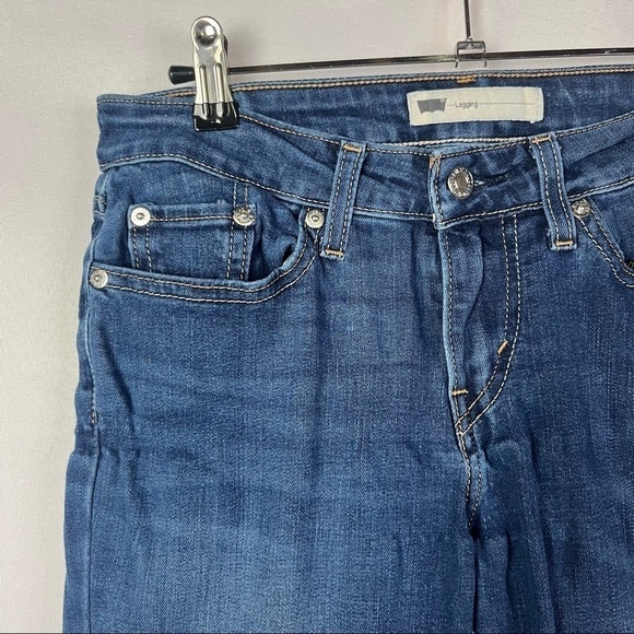 Levi's Dark Blue Wash Legging Jegging Skinny Jeans 27 - Picture 4 of 6